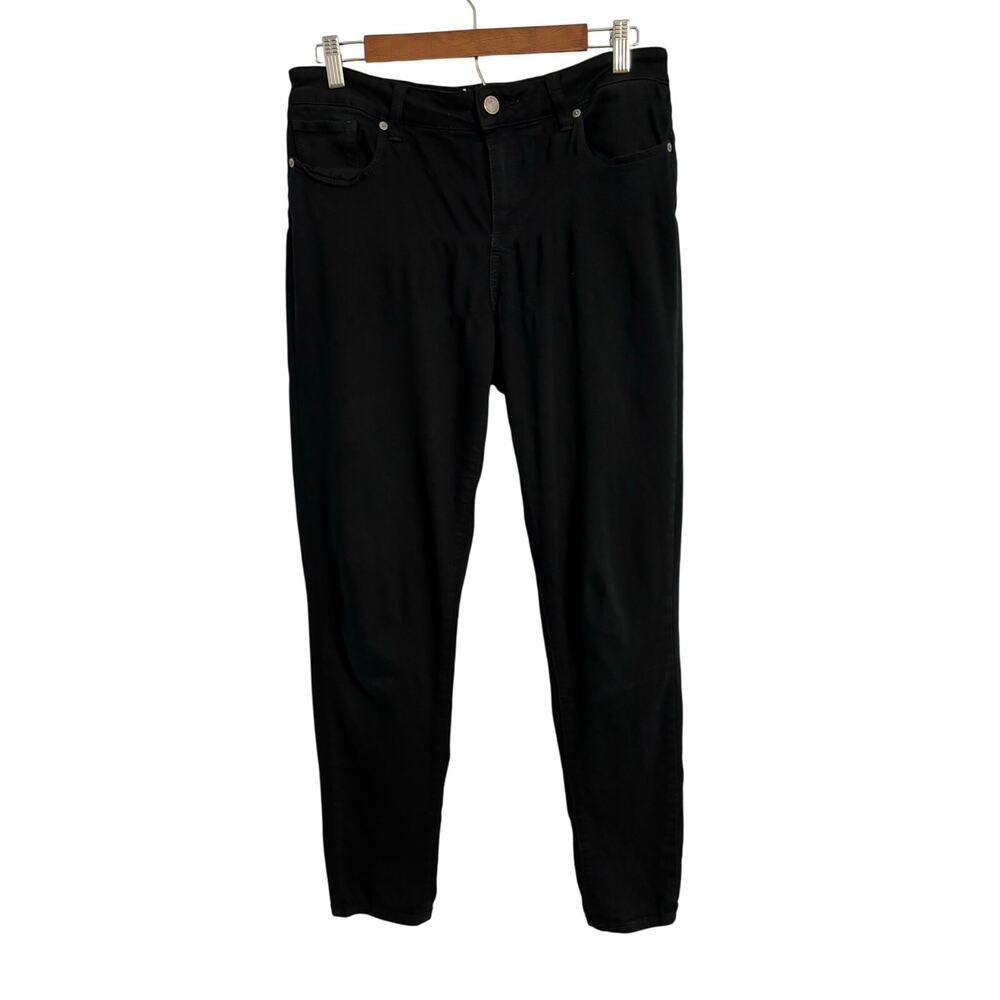 Paige Women's 31 Black Verdugo Ultra Skinny Jeans Sexy Casual Stretch Mid Rise